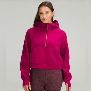 Scuba Oversized Half-Zip Hoodie